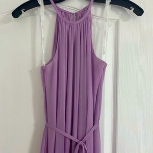 Lilac David’s Bridal bridesmaid or prom dress. Size 0